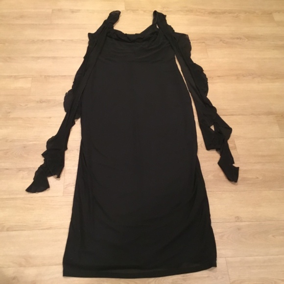 NWT PrettyGarden Black Cocktail Party Maxi Dress Size XL - Picture 6 of 7